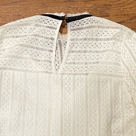 Q&A**Long Sleeve Lace Shift Dress**Small $229 - Picture 6 of 8